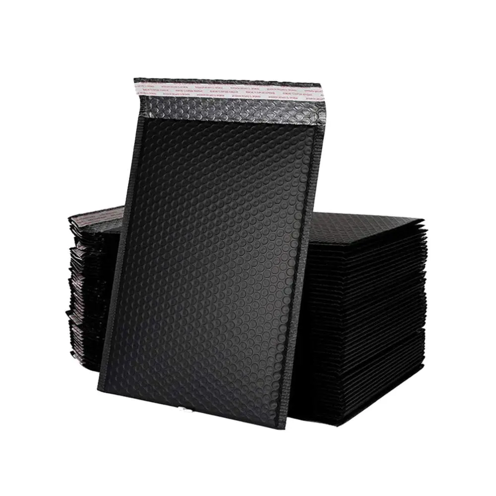 100% Biodegradable Eco-friendly Compostable Bubble Mailer bag Padded Envelope Self-Sealing Shipping Bags