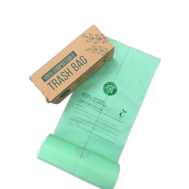 Wholesale plant base biodegradable bags biodegradable garbage bags compostable garbag bag for trash rubbish