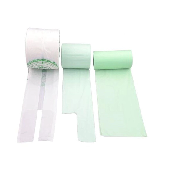 biodegradable plastic packaging t-shirt bags