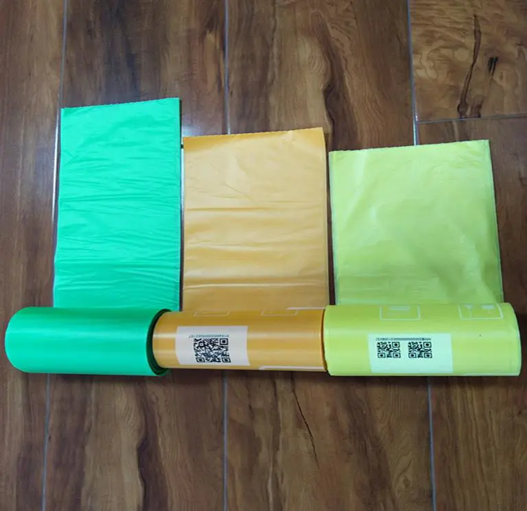 100% Biodegradable Cornstarch Trash Bags Compostable Garbage Bags Eco Friendly